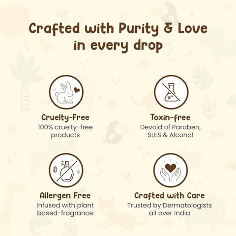 Mother Sparsh Cold Pressed Coconut Oil for Babies 200ml
