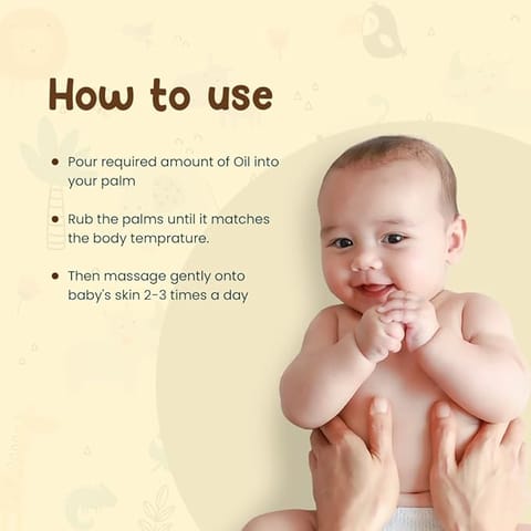 Mothersparsh Nourishing Massage Oil for Babies 200ml