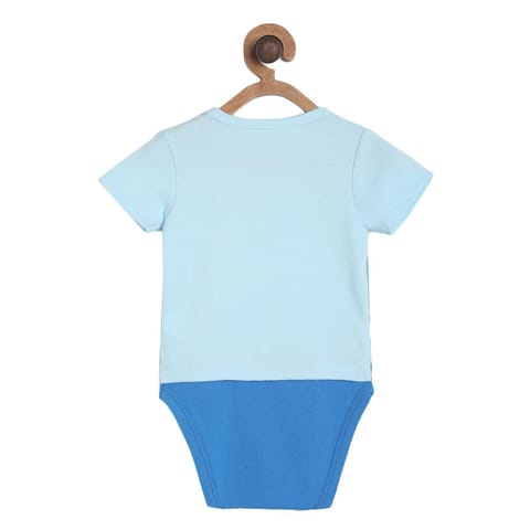 MINI KLUB BABY BOYS BLUE BODY SUIT