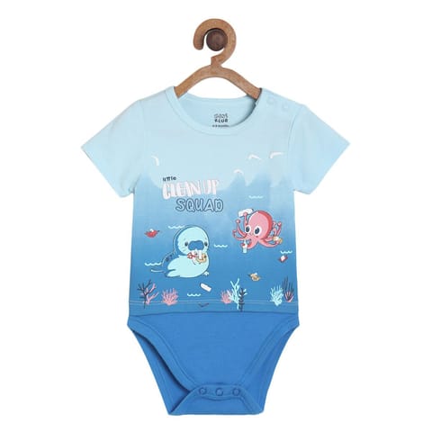 MINI KLUB BABY BOYS BLUE BODY SUIT