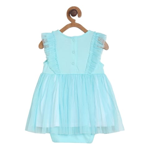 MINI KLUB BABY GIRLS BLUE BODY SUIT