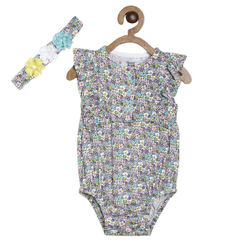 MINI KLUB BABY GIRLS MULTI BODY SUIT