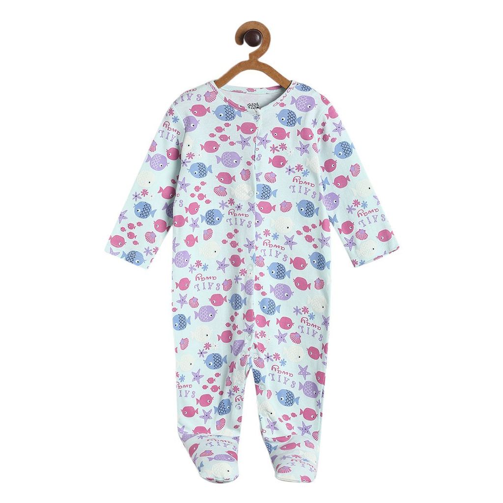 MINI KLUB BABY GIRLS MULTI SLEEP SUIT