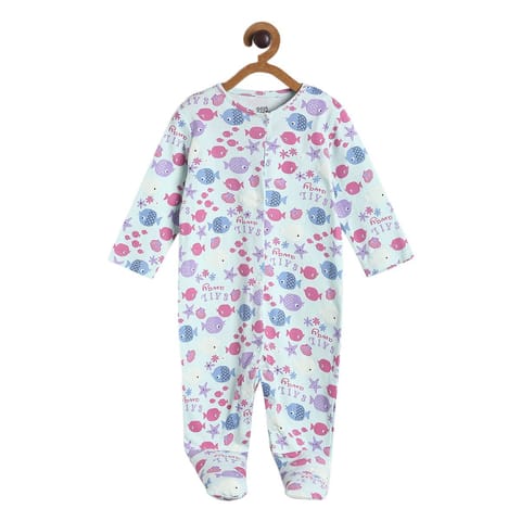 MINI KLUB BABY GIRLS MULTI SLEEP SUIT