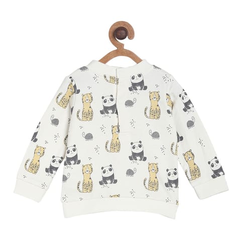 MINI KLUB BABY GIRLS MULTI TOP AND KNIT BOTTOM