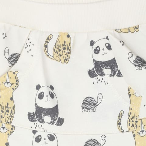 MINI KLUB BABY GIRLS MULTI TOP AND KNIT BOTTOM