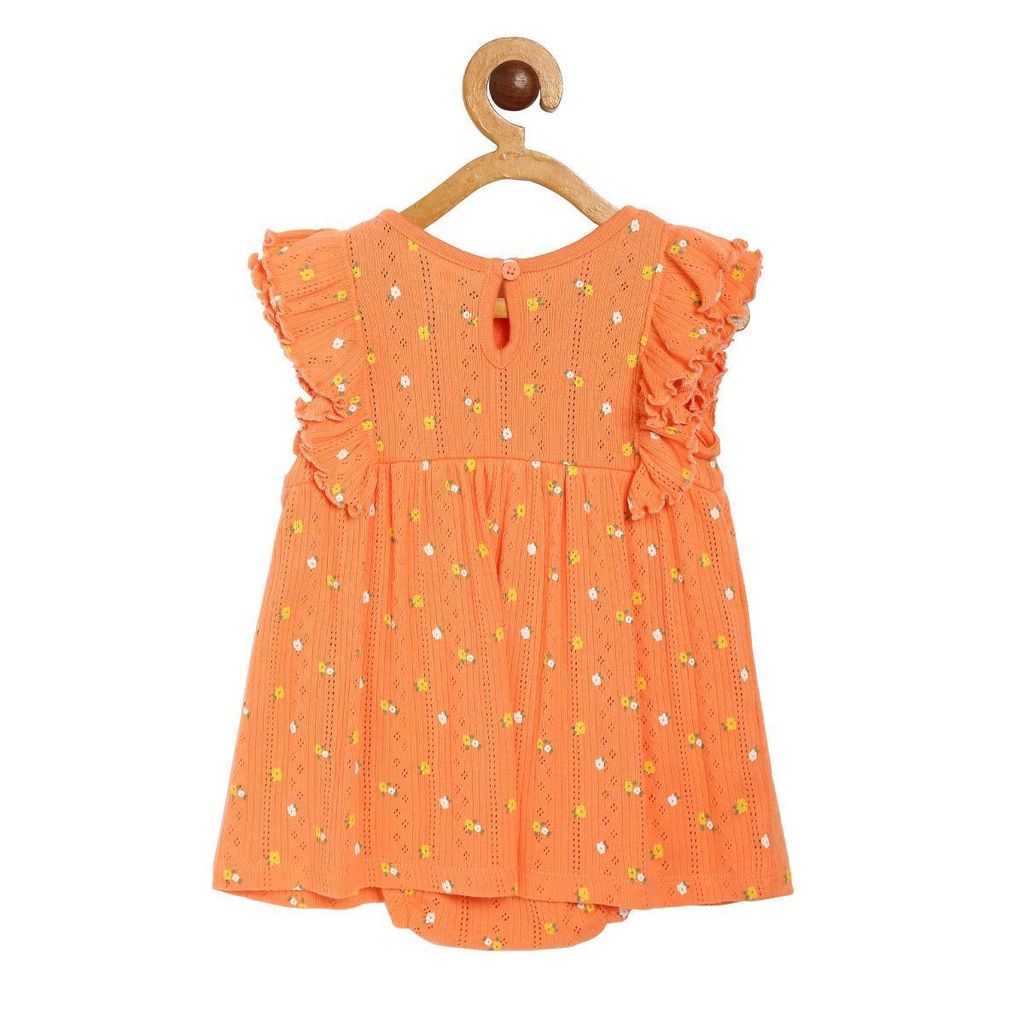 MINI KLUB BABY GIRLS ORANGE BODY SUIT