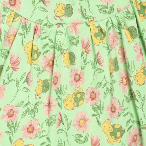 MINI KLUB BABY GIRLS GREEN BODY SUIT