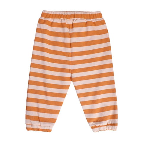 MINI KLUB NEW BORN AND BABY BOYS ORANGE/RED/YELLOW KNIT BOTTOM