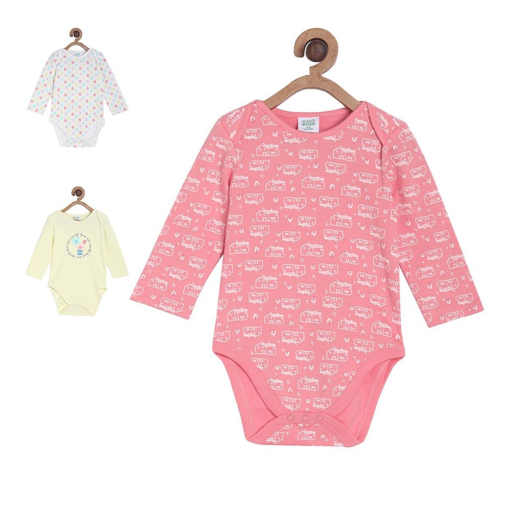MINI KLUB NEW BORN AND BABY GIRLS MULTI BODY SUIT