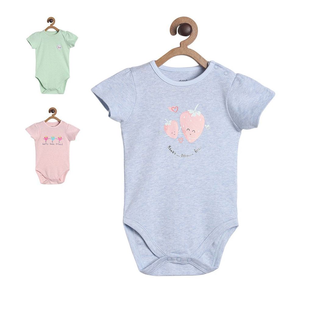 MINI KLUB NEW BORN AND BABY GIRLS MULTI BODY SUIT