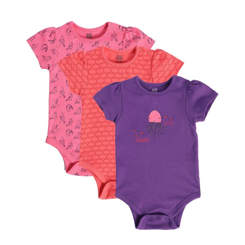 MINI KLUB NEW BORN AND BABY GIRLS MULTI BODY SUIT