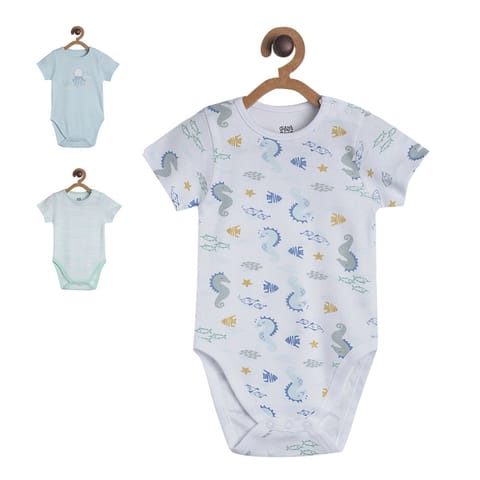 MINI KLUB NEW BORN AND BABY BOYS MULTI BODY SUIT