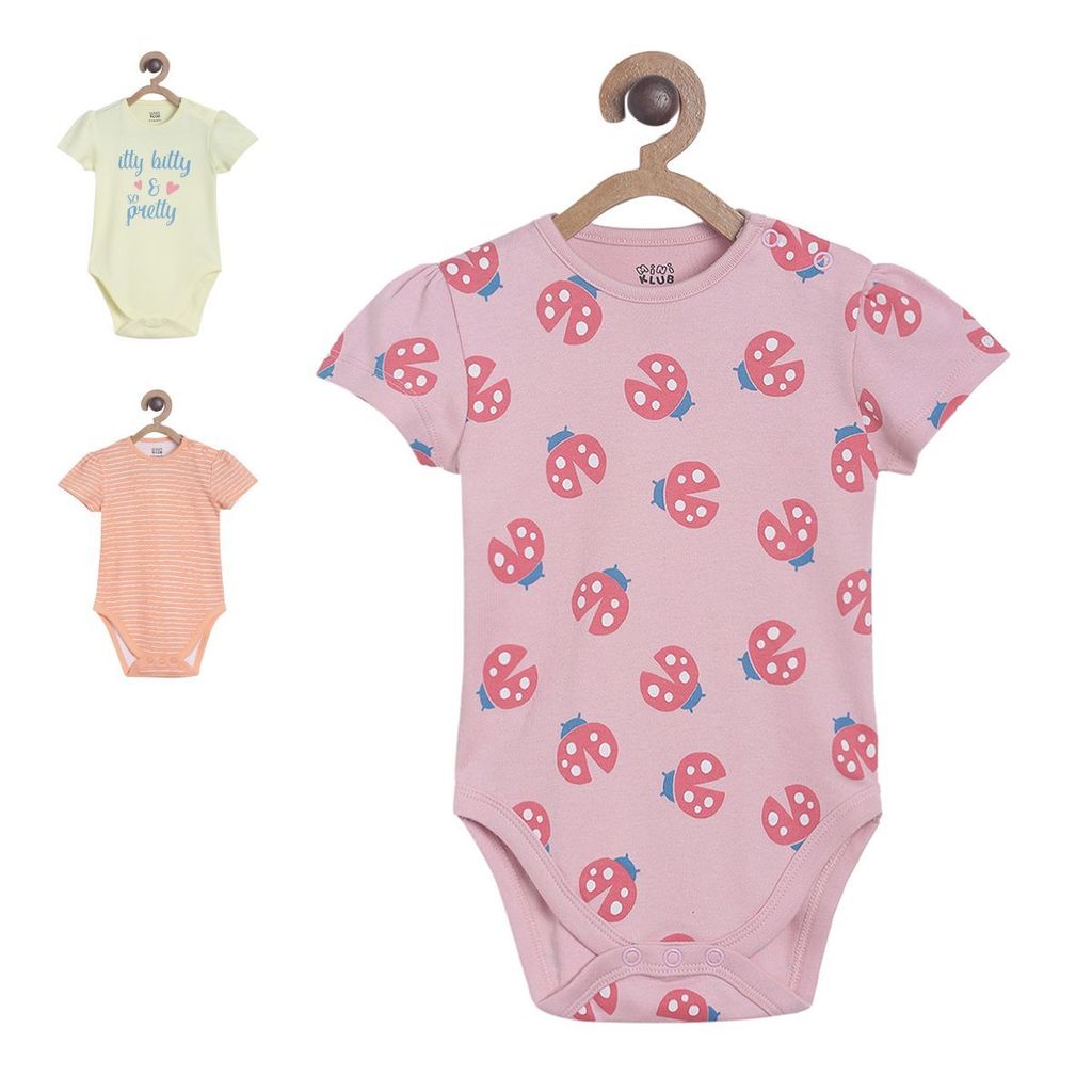 MINI KLUB NEW BORN AND BABY GIRLS MULTI BODY SUIT
