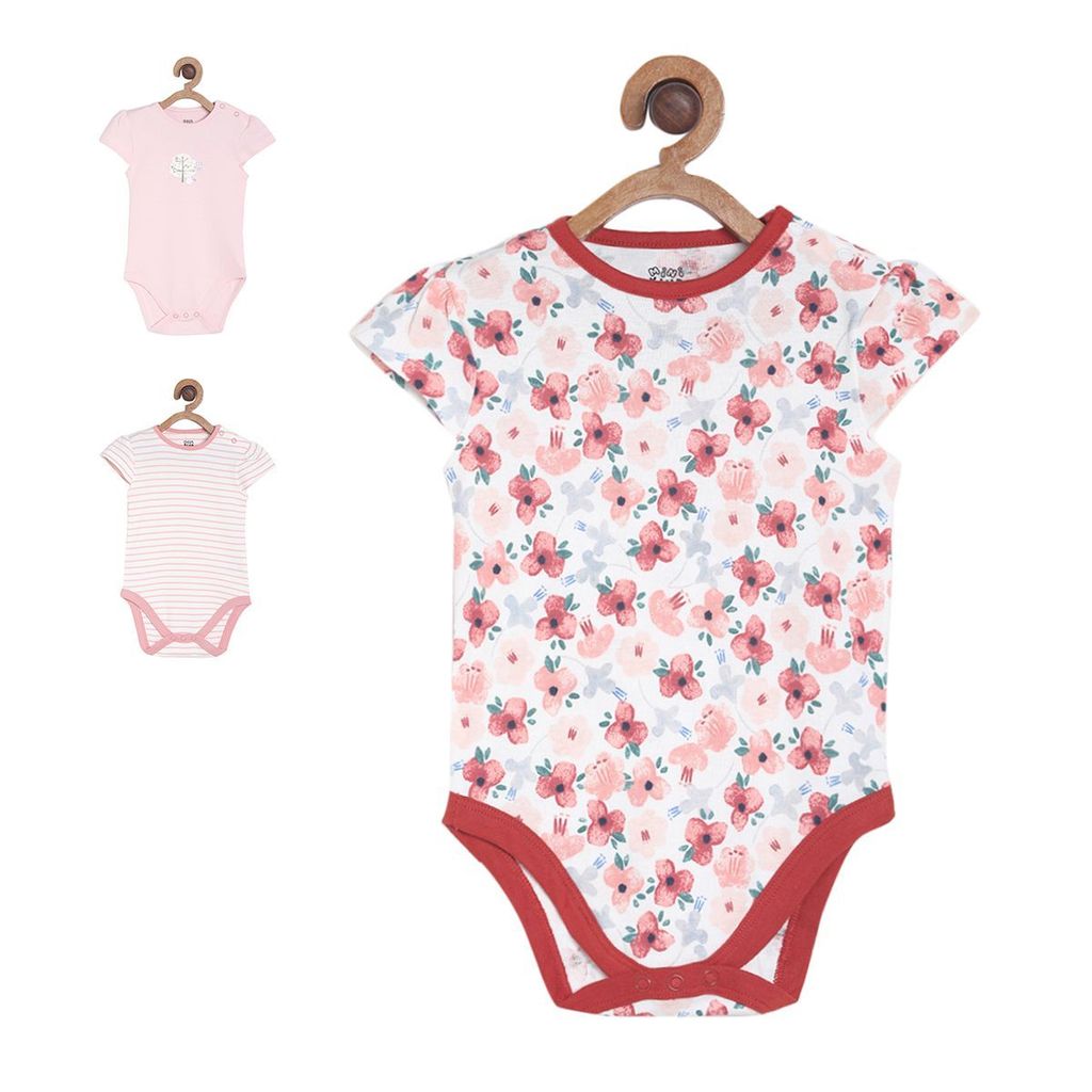 MINI KLUB NEW BORN AND BABY GIRLS MULTI BODY SUIT