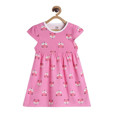 MINI KLUB NEW BORN AND BABY GIRLS PINK DRESS