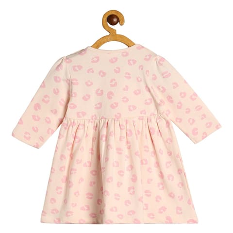 MINI KLUB NEW BORN AND BABY GIRLS PINK/LILAC DRESS