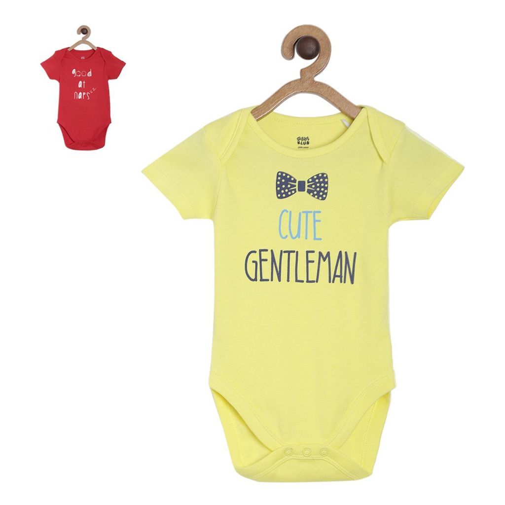 MINI KLUB NEW BORN AND BABY BOYS MULTI BODY SUIT