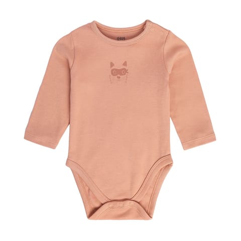 MINI KLUB NEW BORN AND BABY BOYS BLUE/DULL PINK BODY SUIT