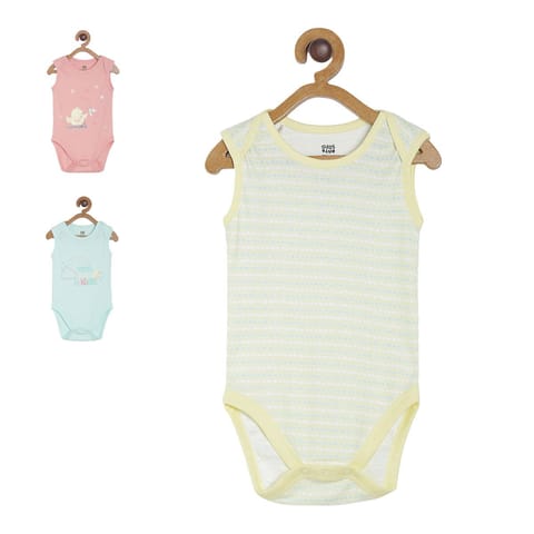 MINI KLUB NEW BORN AND BABY GIRLS MULTI BODY SUIT