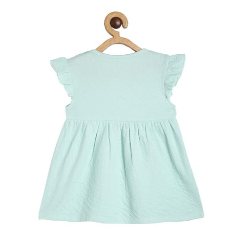 MINI KLUB BABY GIRLS GREEN DRESS