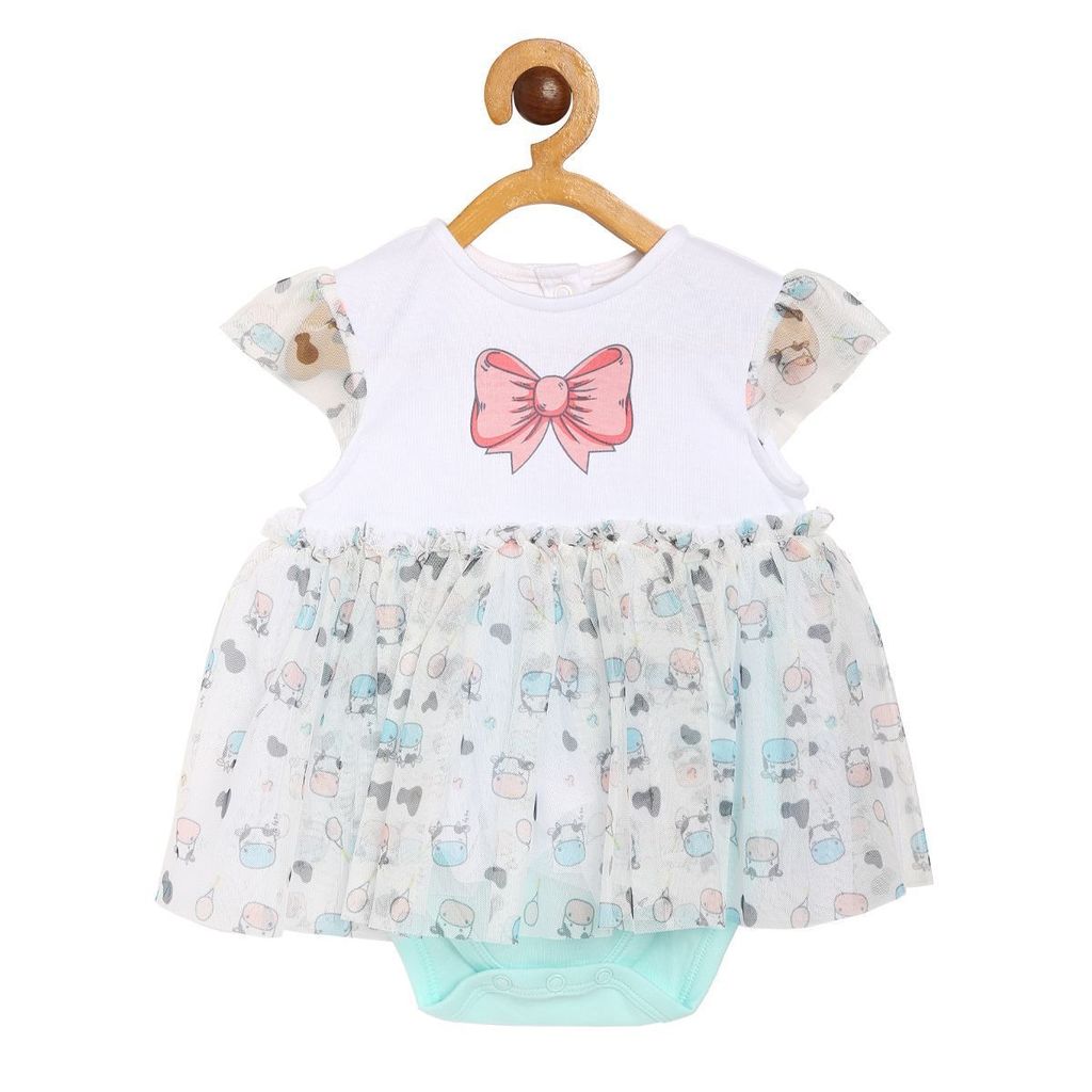 MINI KLUB BABY GIRLS WHITE BODY SUIT