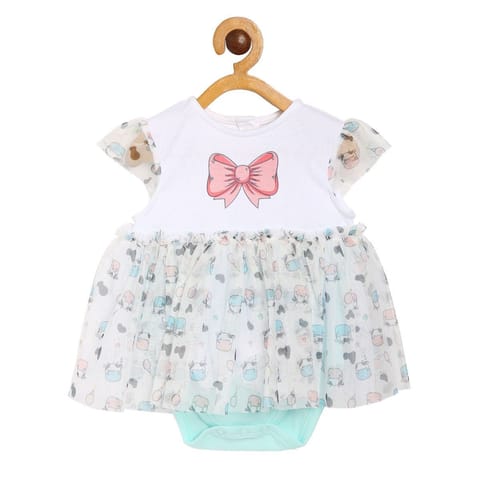 MINI KLUB BABY GIRLS WHITE BODY SUIT