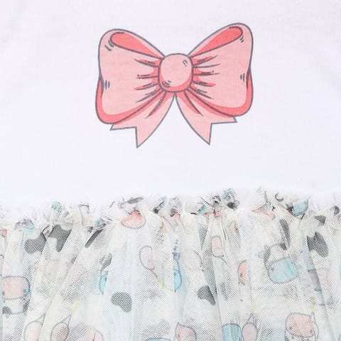 MINI KLUB BABY GIRLS WHITE BODY SUIT