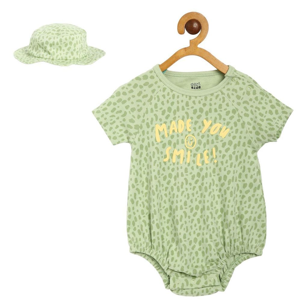 MINI KLUB BABY BOYS GREEN BODY SUIT