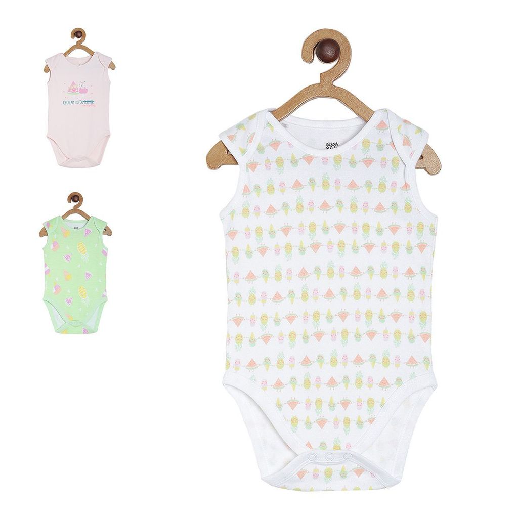 MINI KLUB NEW BORN AND BABY GIRLS MULTI BODY SUIT