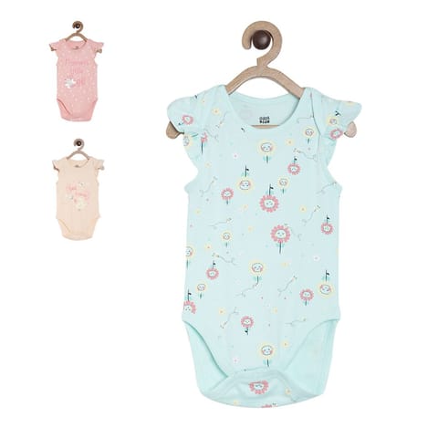 MINI KLUB NEW BORN AND BABY GIRLS MULTI BODY SUIT