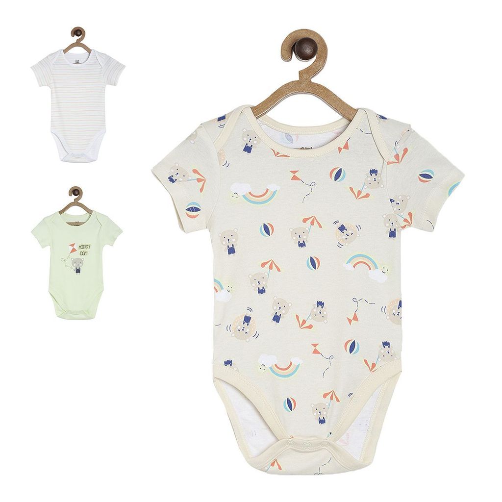 MINI KLUB NEW BORN AND BABY BOYS MULTI BODY SUIT