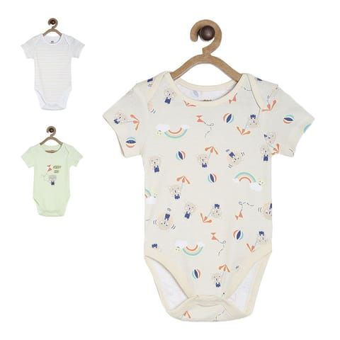 MINI KLUB NEW BORN AND BABY BOYS MULTI BODY SUIT