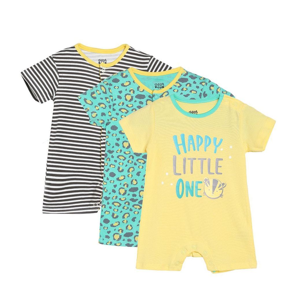 MINI KLUB NEW BORN AND BABY UNISEX MULTI ROMPER