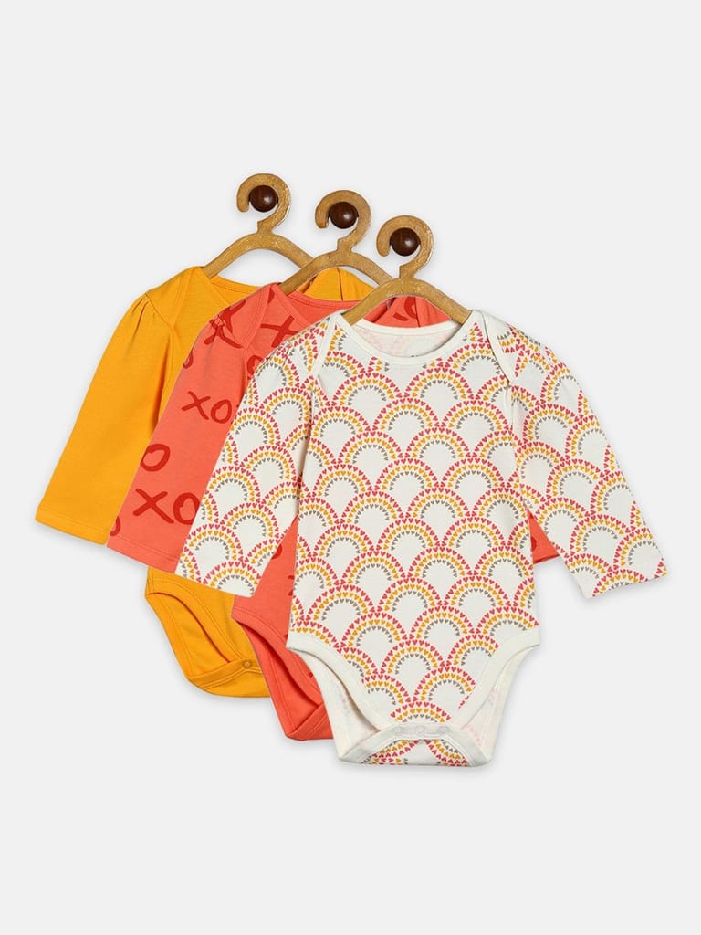 MINI KLUB NEW BORN AND BABY GIRLS MULTI BODY SUIT