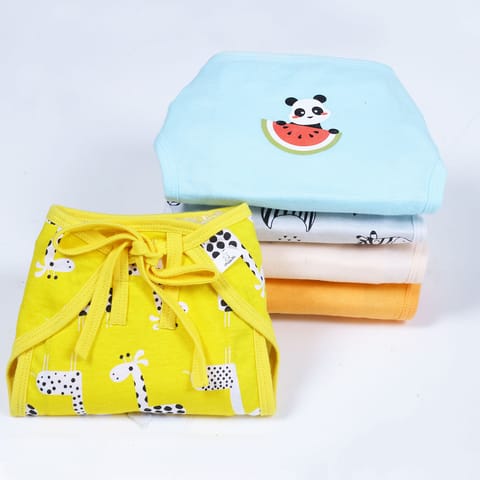 Snugkins 100% Cotton Nappy Large Size (5-10Kg) Pack of 15 - SnugBuns
