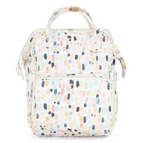 Haus And Kinder Diaper Bag - Pack of 1 | Art On Canvas Diaper Bag | Diaper Bag For New Born Baby | Diaper Bags For Mom For Travel | Diaper Bags For Mom