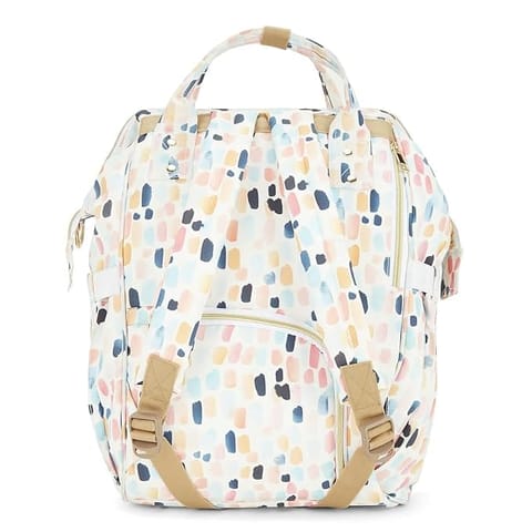 Haus And Kinder Diaper Bag - Pack of 1 | Art On Canvas Diaper Bag | Diaper Bag For New Born Baby | Diaper Bags For Mom For Travel | Diaper Bags For Mom