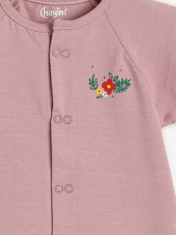 Chayim Baby Expandable Front Open Vest Pink,Yellow