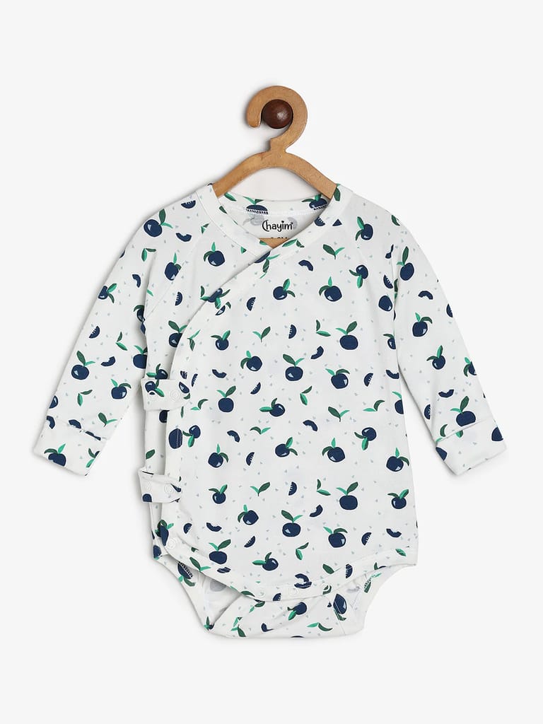 Chayim Baby Expandable Flexi fit Bodysuit White