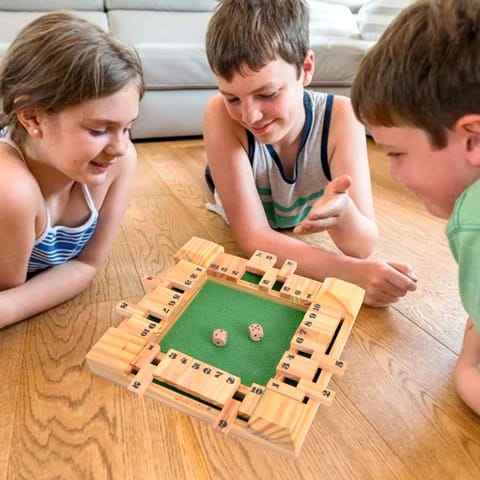 Clapjoy Shut The Box Dice Game for kids of age 5 years and Above