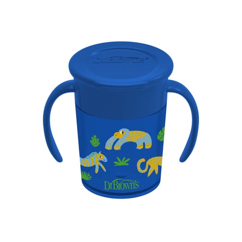 Dr. Brown's Smooth Wall Cheers360 Cup w/Handles, 7 oz/200mL
