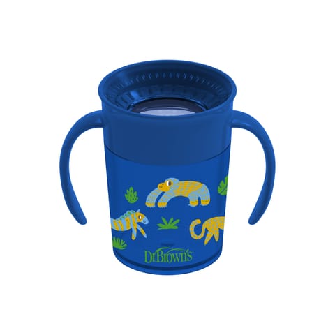 Dr. Brown's Smooth Wall Cheers360 Cup w/Handles, 7 oz/200mL