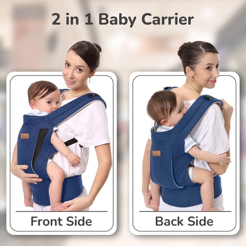 R for Rabbit Comfy Hug Ergo 2-In-1 Baby Carrier Blue