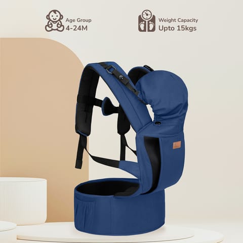 R for Rabbit Comfy Hug Ergo 2-In-1 Baby Carrier Blue