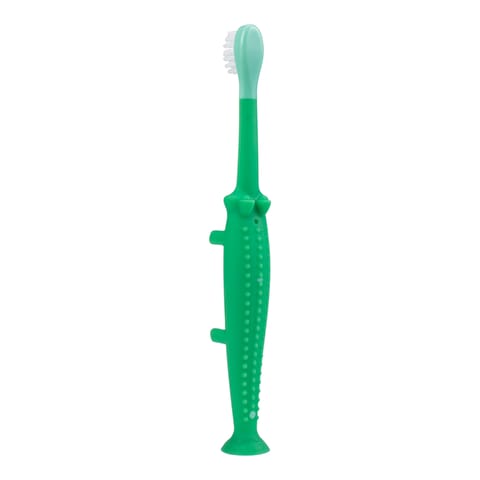 Dr. Brown's Infant-To-Toddler Manual Toothbrush, Green - 1.00 Count