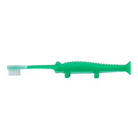 Dr. Brown's Infant-To-Toddler Manual Toothbrush, Green - 1.00 Count