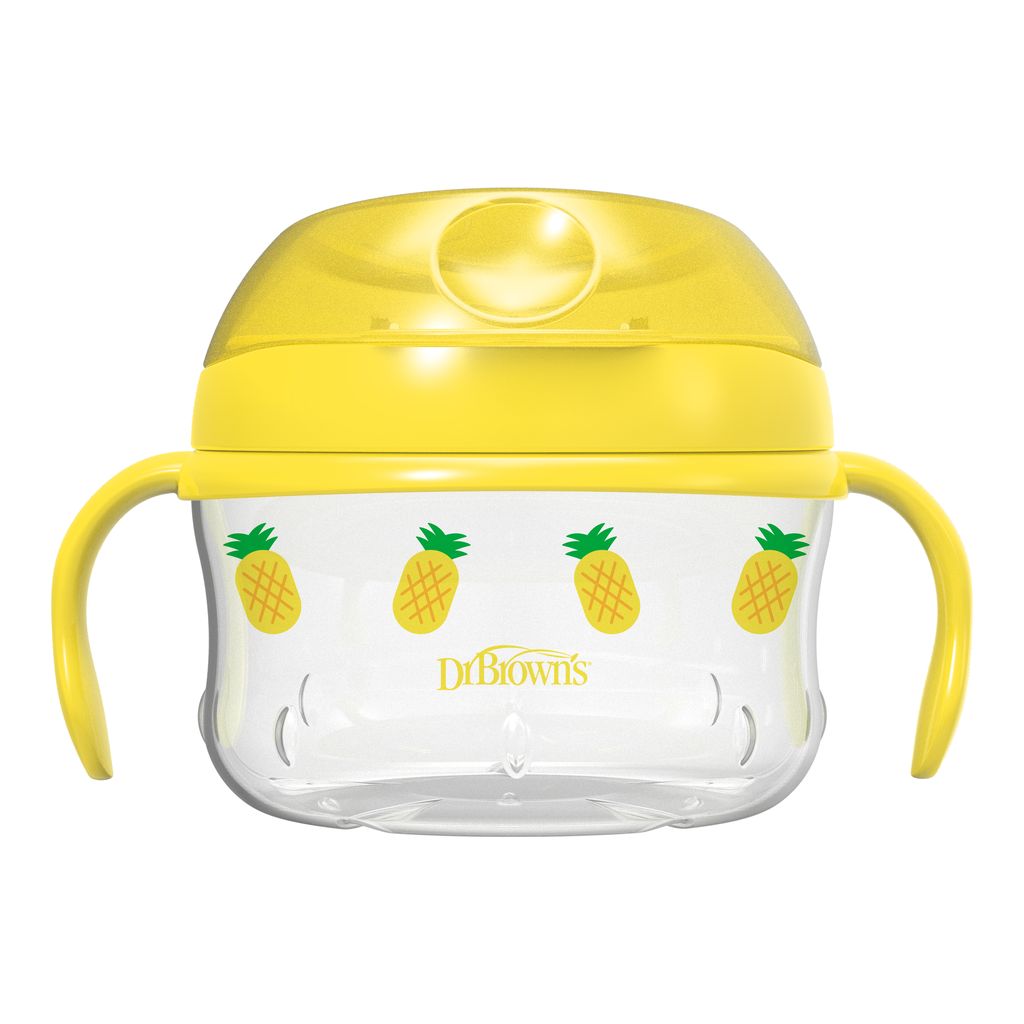 Dr. Brown's Snack Cup, Yellow (Plastic), 4 ounce