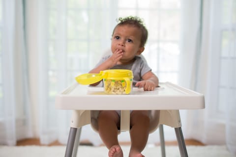 Dr. Brown's Snack Cup, Yellow (Plastic), 4 ounce
