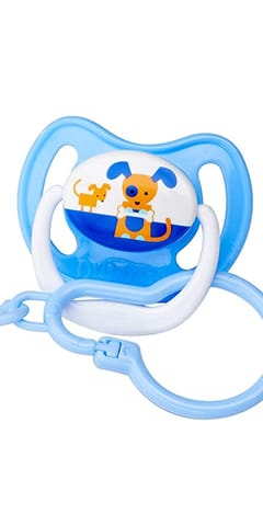Dr. Brown's Kid's Pacifier Chain Baby Soother Clip (Multicolour)
